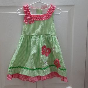 Emily Rose Gingham Seersucker Sundresa